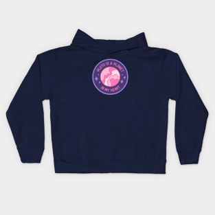 Pluto Is A Planet Kids Hoodie